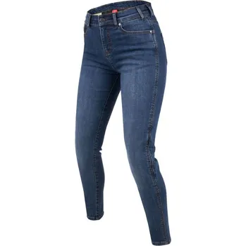 Moto kalhoty REBELHORN CLASSIC III slim fit modré dámské textilní kalhoty jeans, 42/30