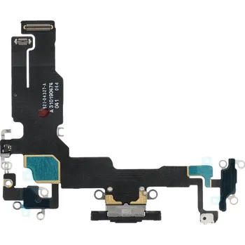 Nabíjecí flex USB pro IPHONE 15 černý OEM