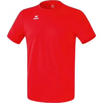 Chlapecké tričko ERIMA FUNKČNÍ TRIKO KRÁTKÝ RUKÁV TEAMSPORT - DĚTSKÉ - Červená - velikost 128