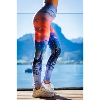 Dámské legíny Jadberg Women Zateplené dámské legíny Polární Záře Velikost: M