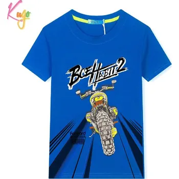 Chlapecké oblečení Chlapecké tričko kr.r. Kugo HC0703 modré