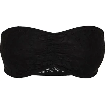 Podprsenka Dámské spodní prádlo URBAN CLASSICS TB586 BLACK XS