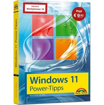 Windows 11 Power Tipps - Sonderausgabe inkl. WinOptimizer 19 Vollversion - Das Maxibuch: Optimierung, Troubleshooting Insider Ti - Gieseke, Wolfram