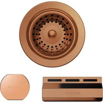 Granitový dřez Části dřezu v provedení Copper brushed, Schock 400069COB
