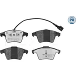 Sada brzdových destiček, kotoučová brzda MEYLE 025 237 4719/PD