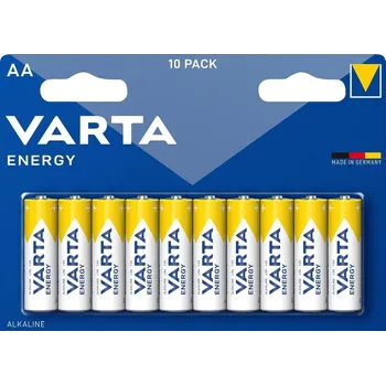 Elektronika Alkalická baterie VARTA R6 (AA) Energy 10 ks