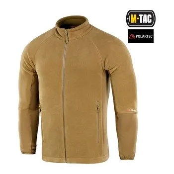 Pánská softshellová bunda Lehká fleecová bunda M-Tac Sport Polartec - coyote, XXL