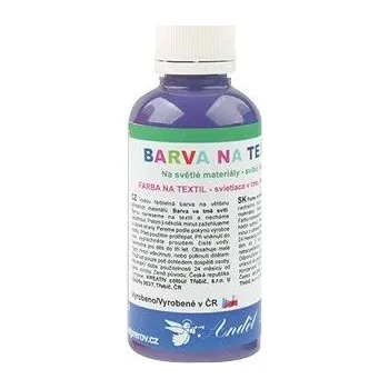 Výtvarná barva Barva na textil, na světlé materiály 50g 5. LILA