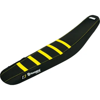 Moto sedlo BLACKBIRD potah sedadla HUSQVARNA FC/TC 19, ZEBRA, barva černá+žlutá