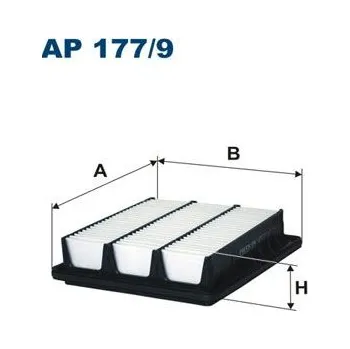 Vzduchový filtr Vzduchový filtr FILTRON AP 177/9