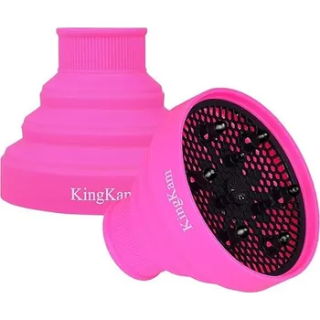 Kulma Skládací silikonový nástavec na fén Růžová