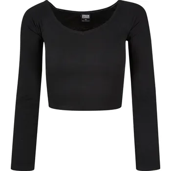 Dámské triko URBAN CLASSICS TB5416 BLACK M