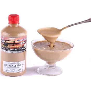 Návnadové aroma Krmiva Hulín Liquid Liver Tekutá játra 1 l