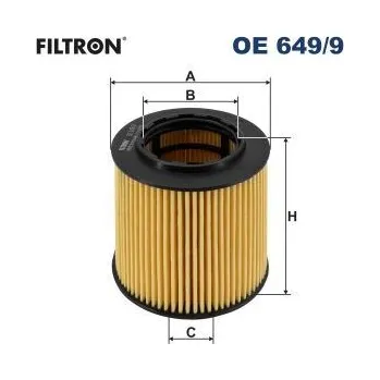 Olejový filtr Olejový filtr FILTRON OE 649/9
