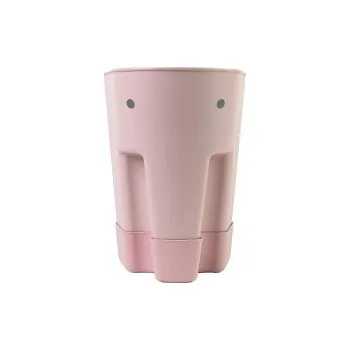 koupací vanička SHNUGGLE Ellie Úložný košík na hračky do vany Blush Pink