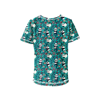 Chlapecké tričko WAMU Dětské tričko s krátkým rukávem MLSNÉ PANDY vel. 116-122