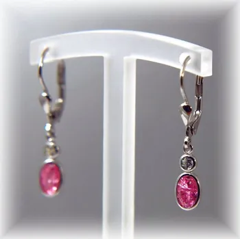 Náušnice žluté zlato