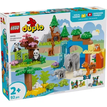 LEGO Duplo 10446 Rodinky divokých zvířat