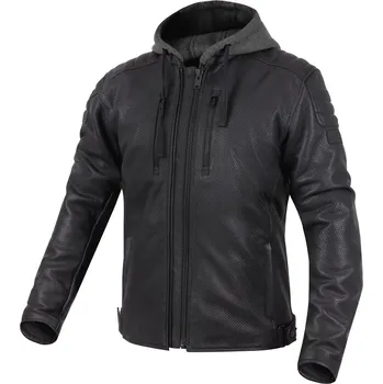 Moto bunda REBELHORN IMPALA PERFORATED černá kožená bunda, M