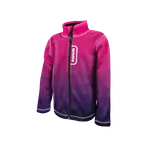 WAMU Fleecová mikina dětská MOZAIKA fialová vel. 92-98