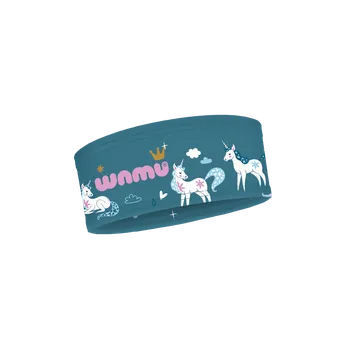 Čelenka WAMU Sportovní čelenka JEDNOROŽCI petrolejová vel. XS