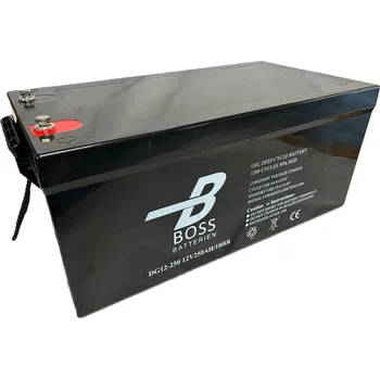 Trakční baterie Boss DEEP Cycle Gel 12V 250Ah DG12-250