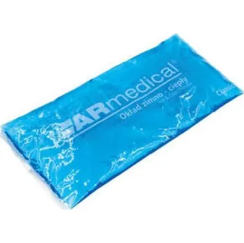 Chladicí sáček Chladivý/hřejivý gelový obklad CLASSIC 10x25 cm