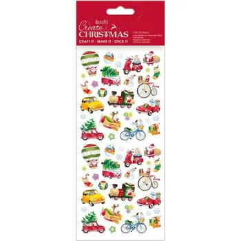 samolepka WEST DESIGN Samolepky 10x23cm - Vánoční doprava