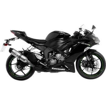 Výfuk pro motocykl LeoVince MUFFLER LV10 BK tlumič výfuku HONDA KAWASAKI ZX-6 R 636 ABS 19-20
