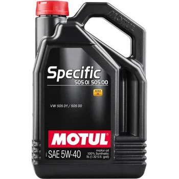 Motorový olej Motul auto motorový olej MOTUL SPECIFIC 505 01 505 00 5W-40 5L