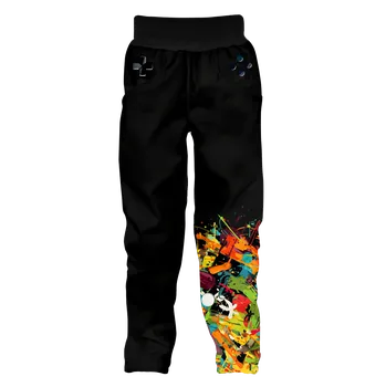 Chlapecké kalhoty WAMU Softshellové kalhoty dětské GAME ON vel. 116-122