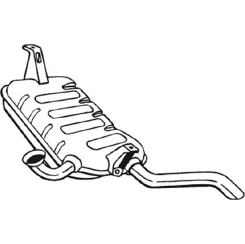 Tlumič výfuku Zadní tlumič výfuku BOSAL 200-809