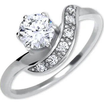 Prsten Brilio Silver Stříbrný zásnubní prsten 426 001 00534 04 53 mm + 2 měsíce na vrácení zboží