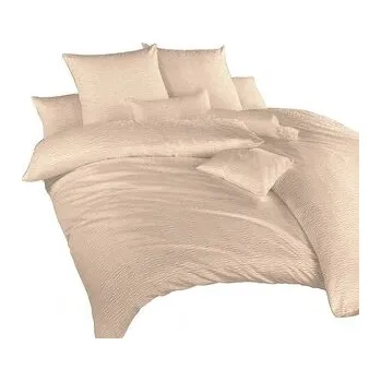 Povlečení Dadka&nbsp;Povlečení krep Béžový UNI 240x220, 2x70x90 cm