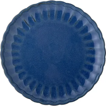 Talíř Bloomingville, Snídaňový talíř Latina 20 cm sytě modrý - Formadore