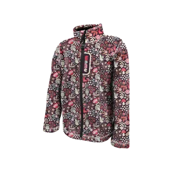 Chlapecká mikina WAMU Fleecová mikina dětská SOVA fialová vel. 98-104