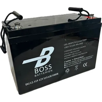 Trakční baterie Boss DEEP Cycle Gel 12V 115Ah DG12-115