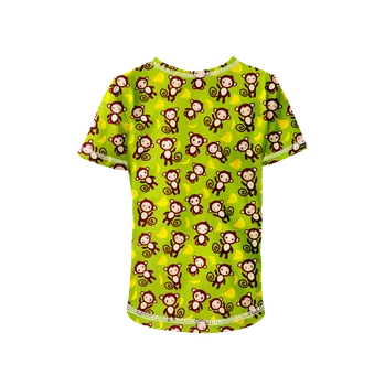 Chlapecké tričko WAMU Dětské tričko s krátkým rukávem MONKEY BUSINESS vel. 128-134