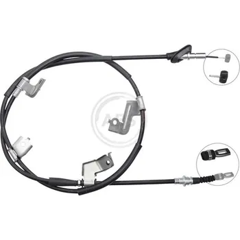 Lanko parkovací brzdy Tažné lanko, parkovací brzda A.B.S. K19088