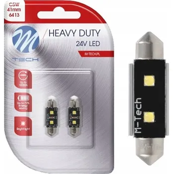 Autožárovka Žárovky M-Tech LB9814W C10W 2,2 W 2 ks