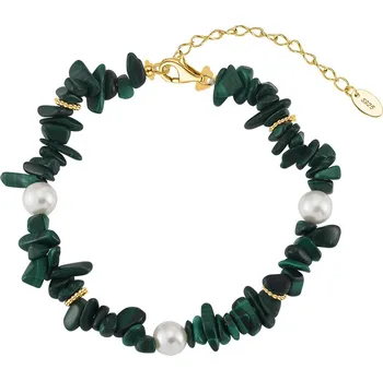 Prsten Majya Stříbrný náramek ODETA pozlacený Ag/; ≤9,68 g 11354