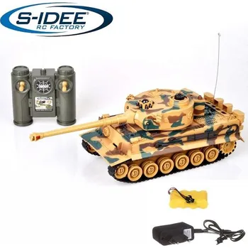 RC model tanku s-Idee RC bojující tank Tiger 1 1:28 + DÁREK