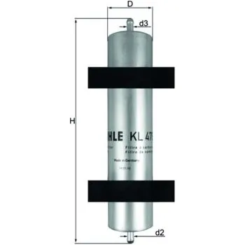 Palivový filtr Palivový filtr KNECHT KL 478