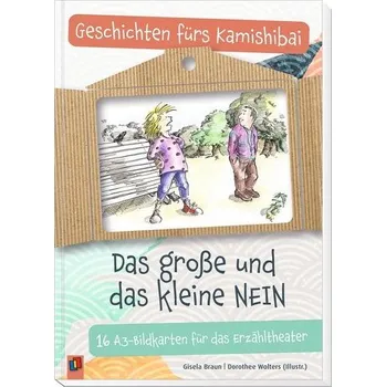 První čtění Das große und das kleine NEIN - Braun, Gisela [DE] (2021, Karty, Verlag an der Ruhr GmbH)