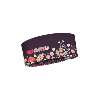 Sportovní čelenka WAMU Sportovní čelenka SOVA fialová vel. M
