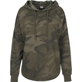 Dámská mikina Dámská mikina URBAN CLASSICS TB1724 OLIVE CAMO XS