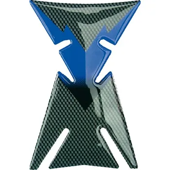 Tankpad Space - karbonový vzhled - modrá barva