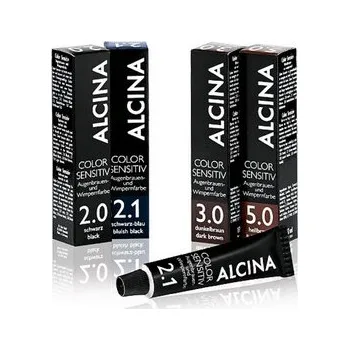 Přípravek na oči Alcina Color Sensitive barva na řasy a obočí 17 ml, černo-modrá 2.1