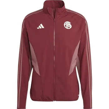 Pánská casual bunda adidas Bayern Anthem Jacket 2023 2024 Adults Shadow Red/Quie XL