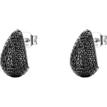 Náušnice Brosway Visací náušnice Tear drop Mystery Black Fancy FMB122 + 2 měsíce na vrácení zboží